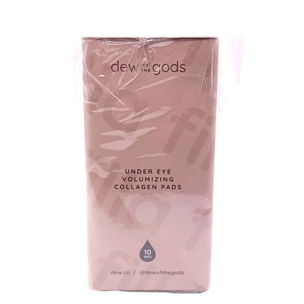 NIB Dew Of The Gods Filla Under Eye Collagen Pads 10 Sets - Sealed
